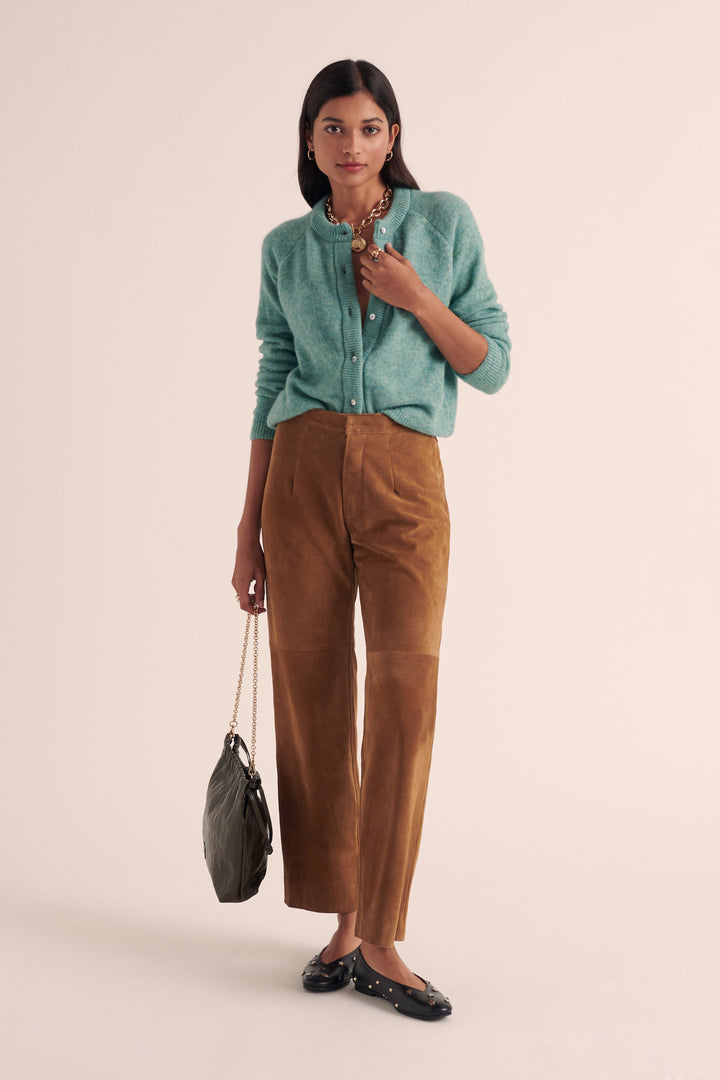 Pantalon Selby croute camel