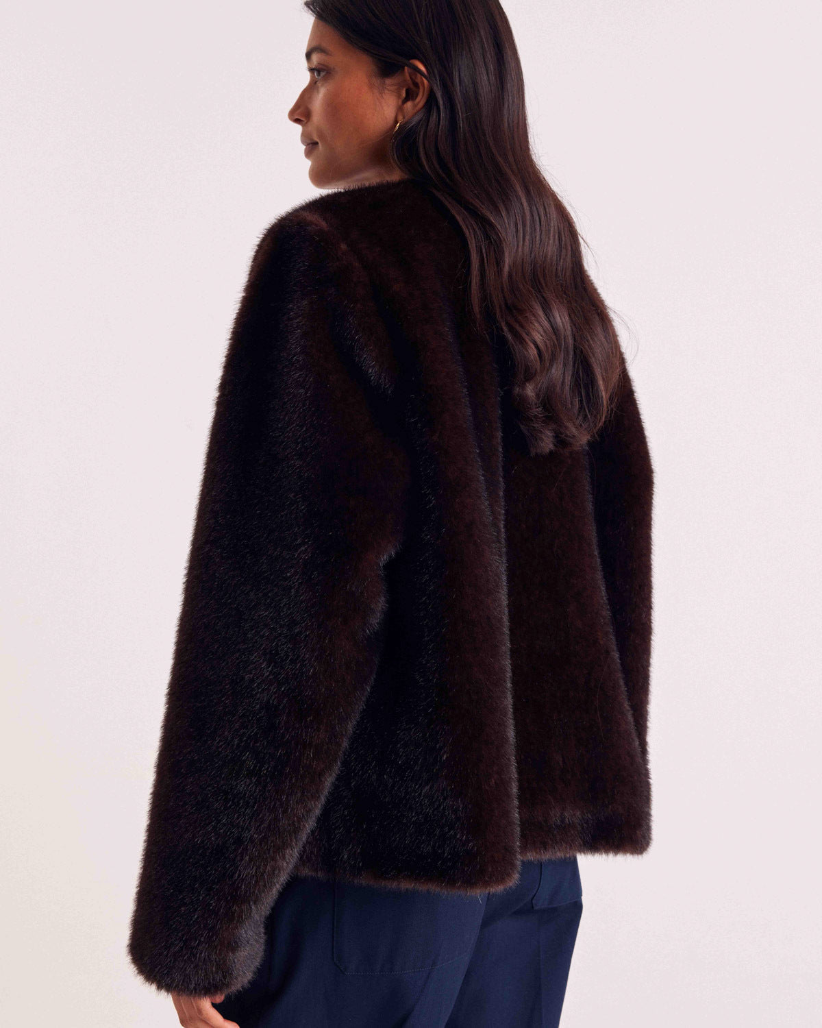 Manteau Carla chocolat