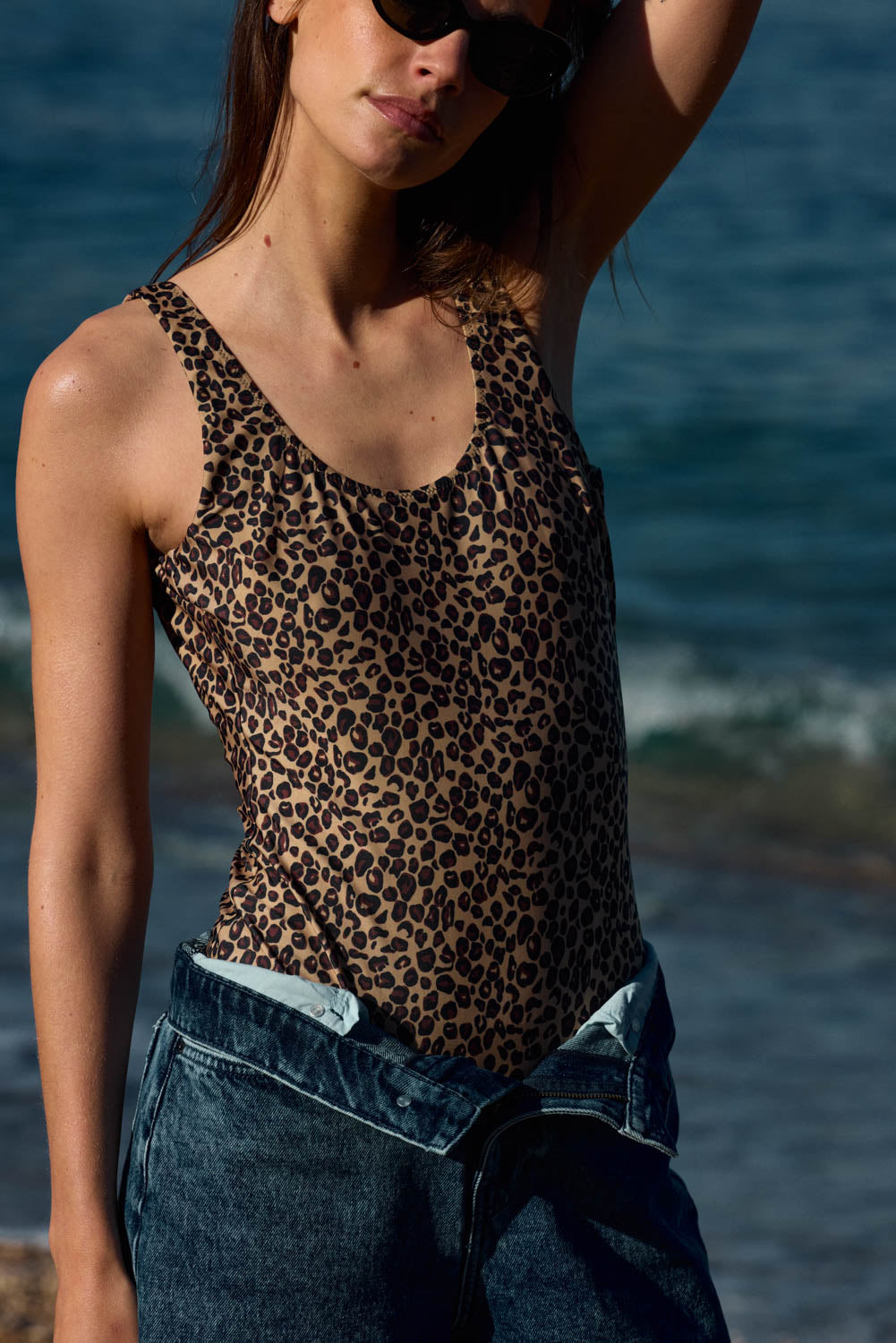 Maillot de bain Emma imprimé léopard