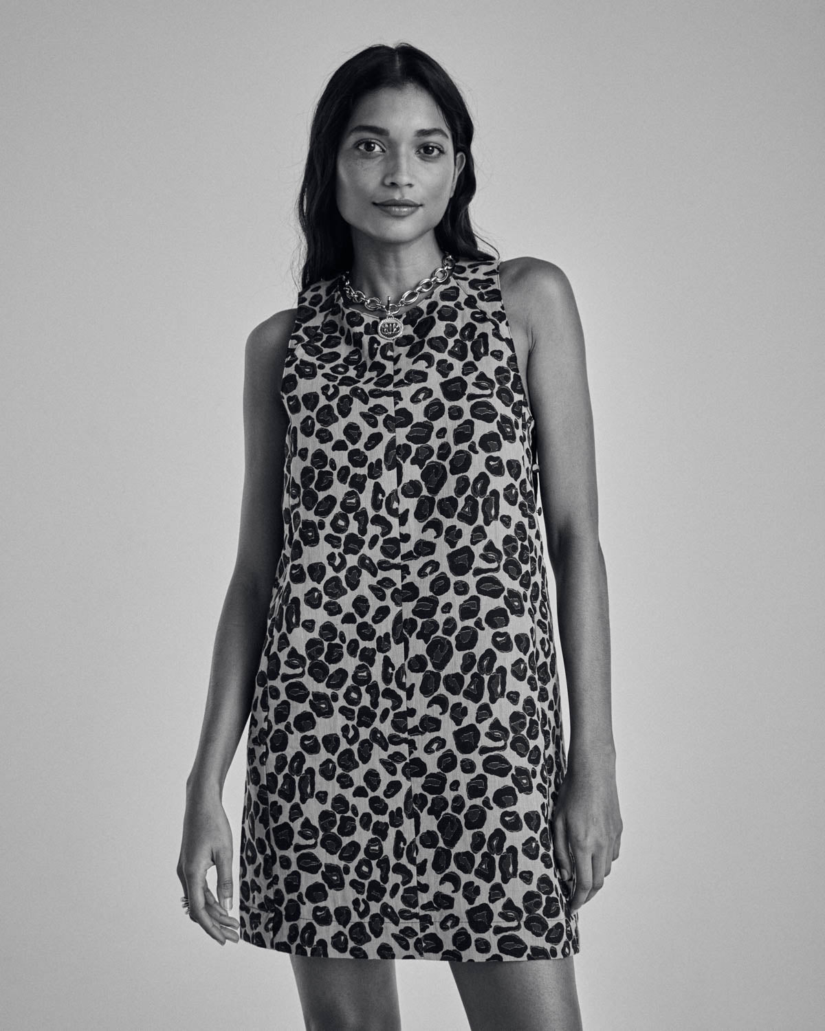 Robe Dana léopard