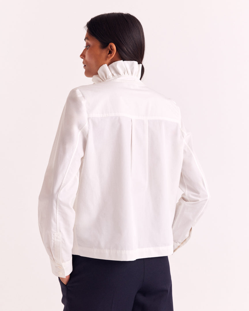 Chemise Cyrielle blanc naturel