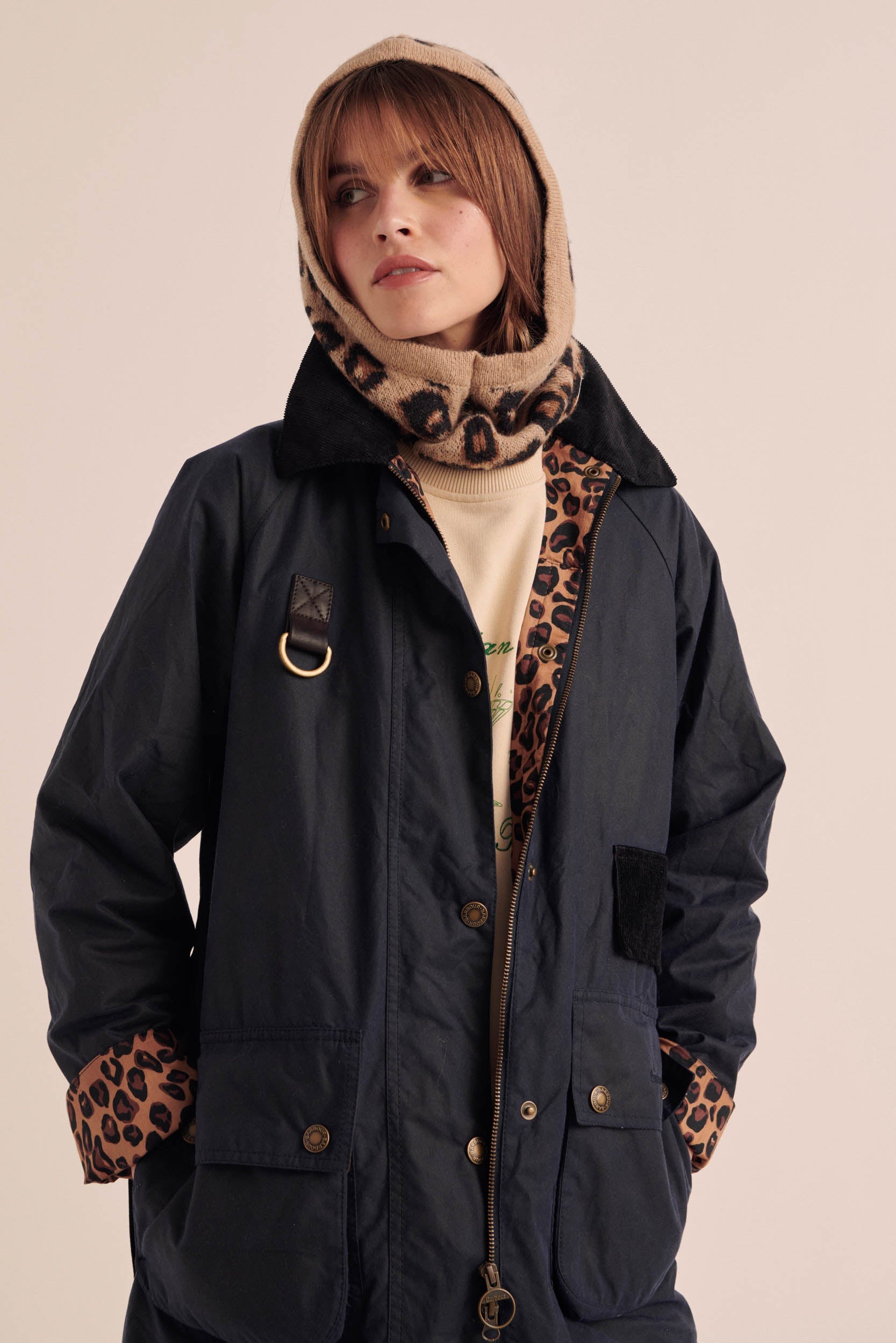 Cagoule Pylo léopard