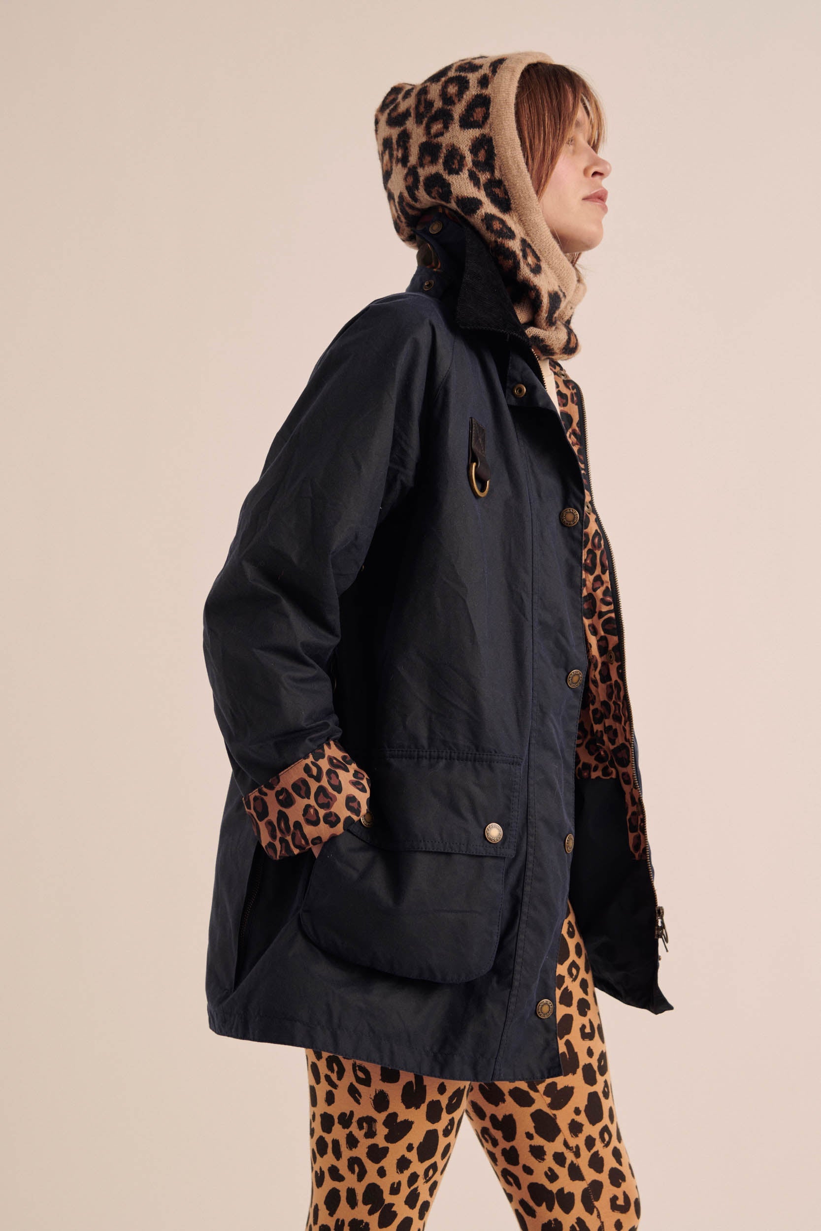 Cagoule Pylo léopard