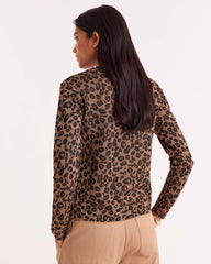 Pull Daniel léopard irisé