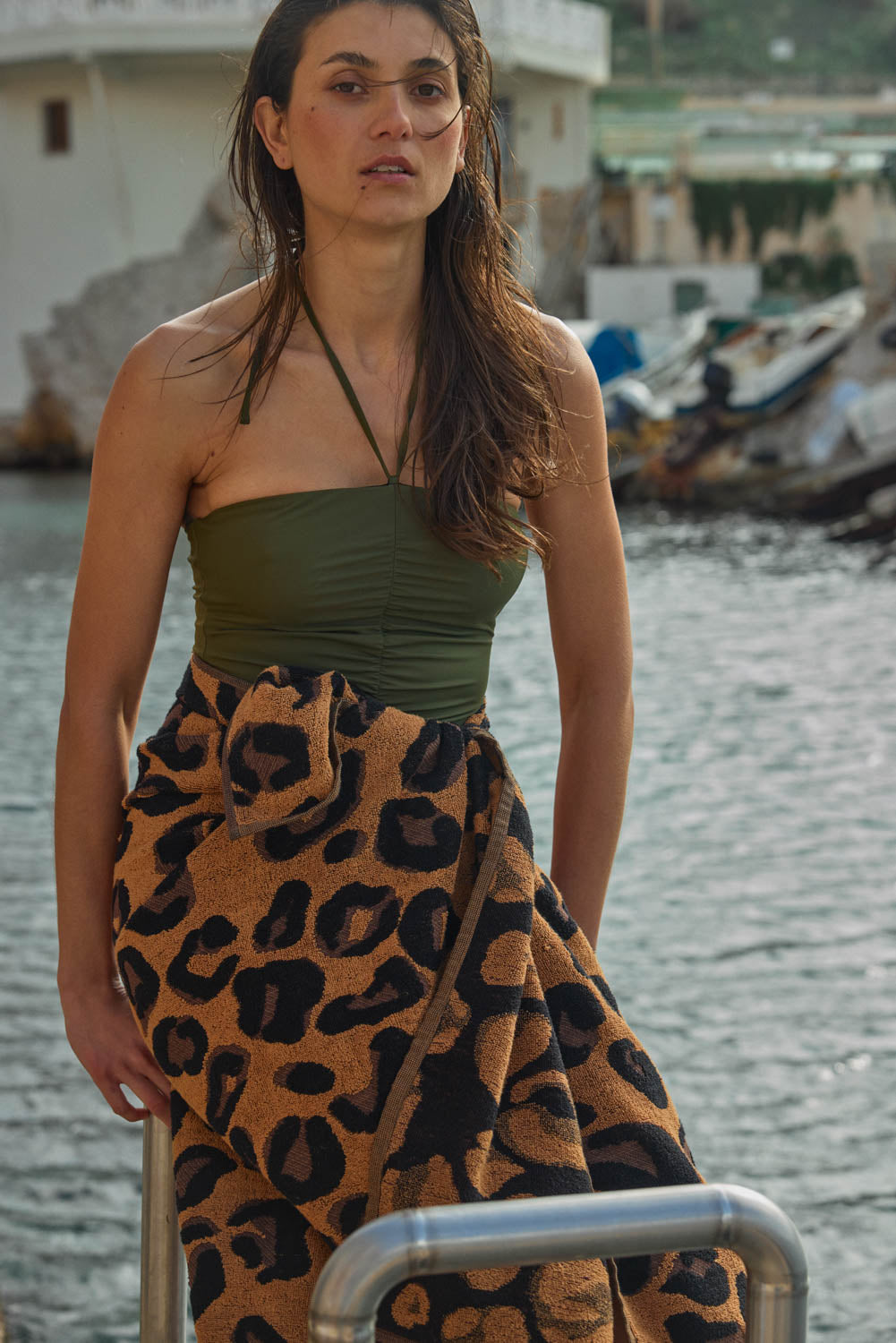 Serviette Myah léopard