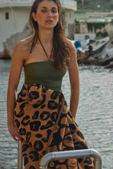 Serviette Myah léopard