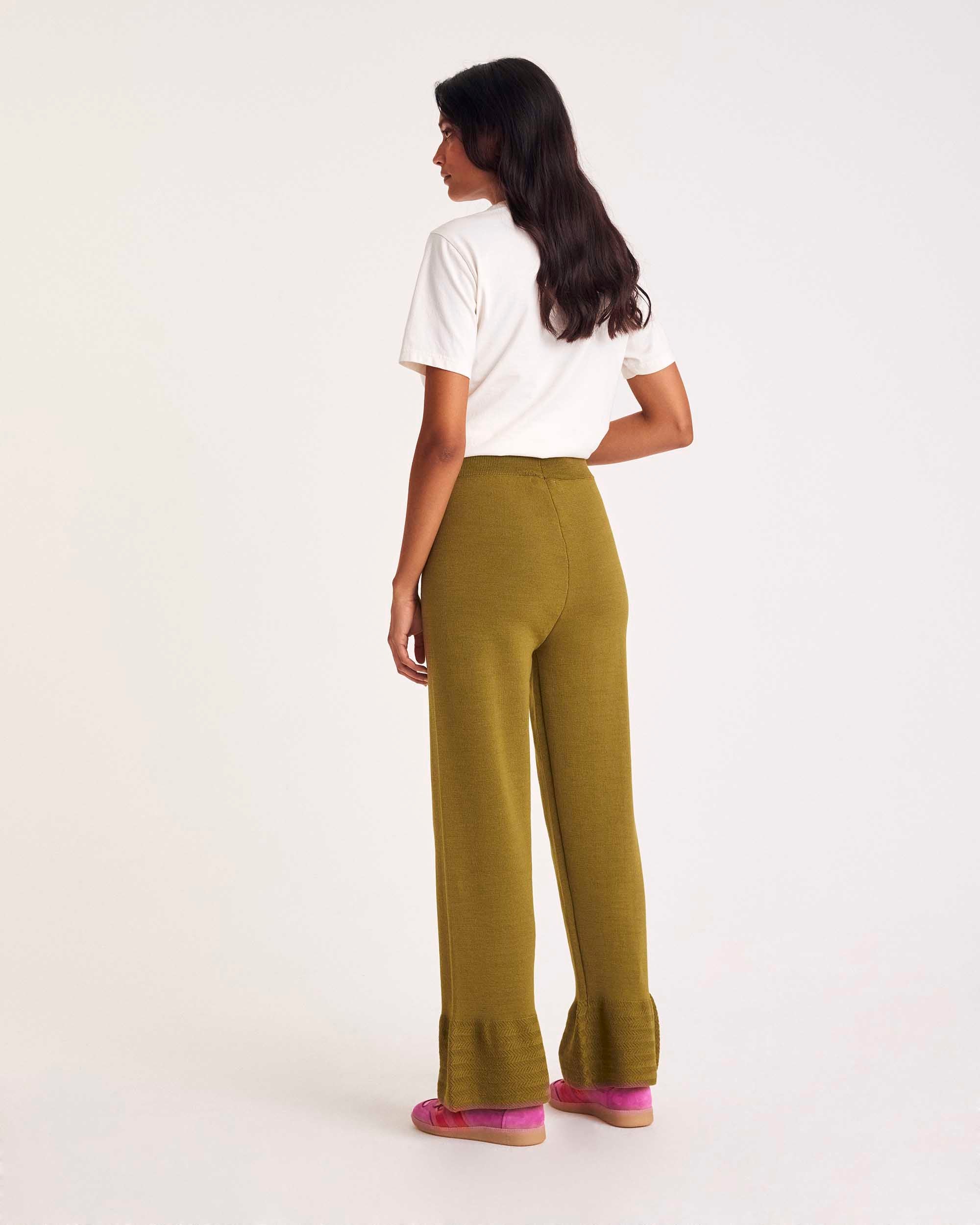 Pantalon Léon vert