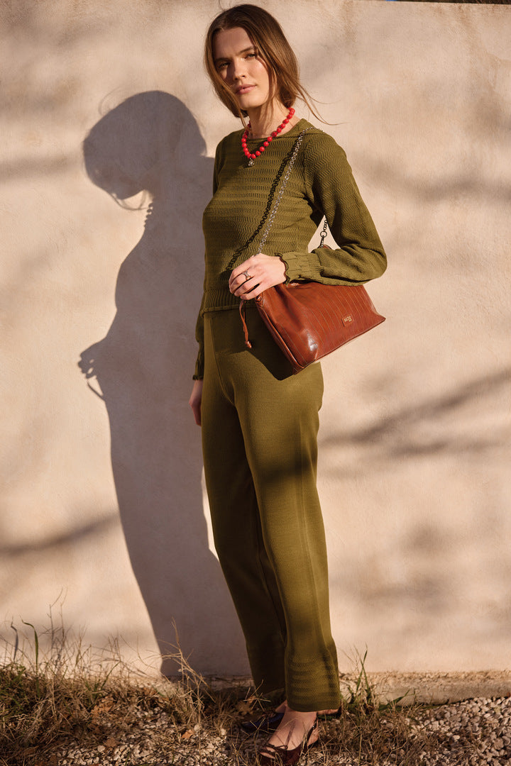 Pantalon Léon vert