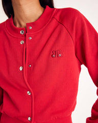 Cardigan Balthazar rouge