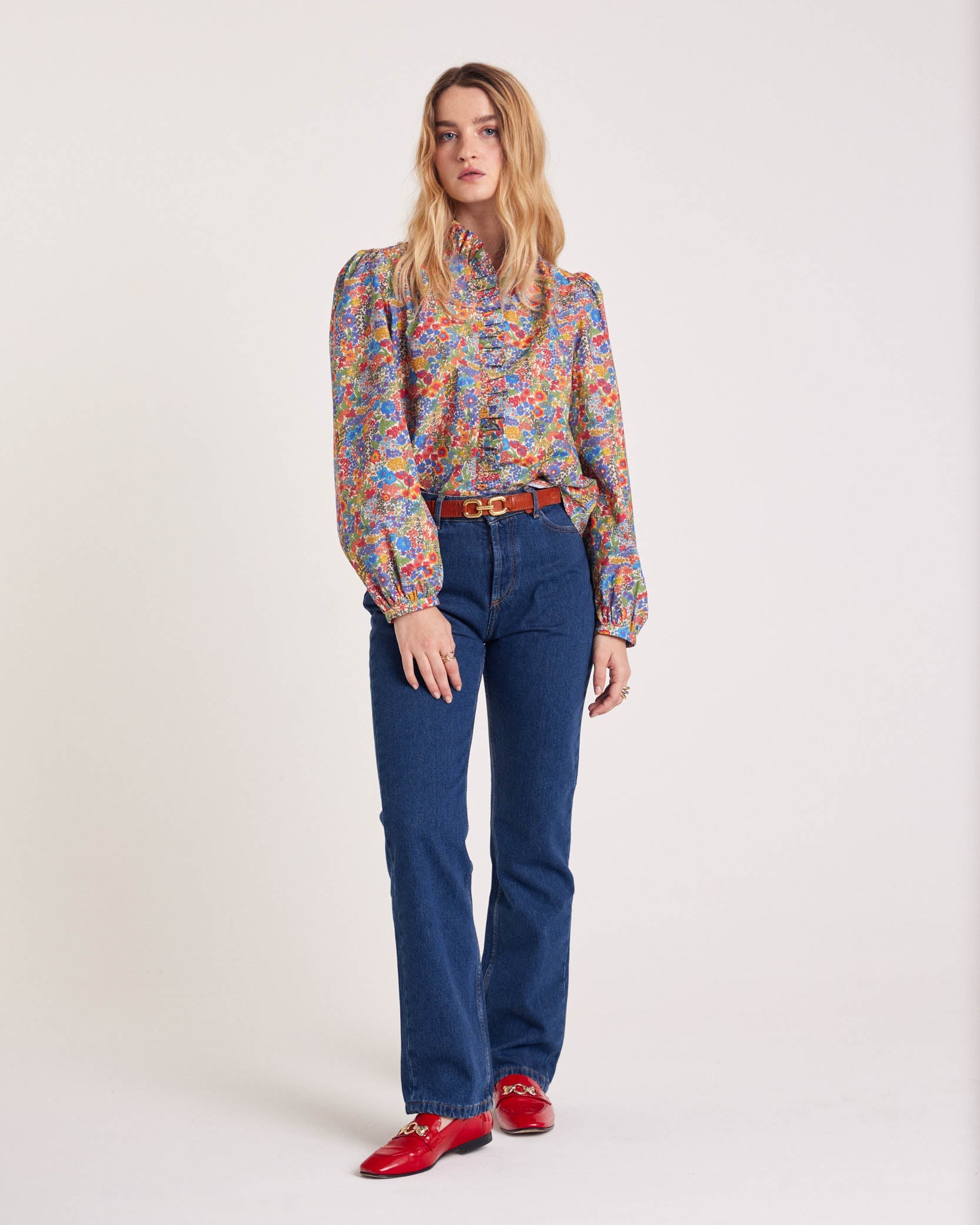 Jean Fauve bleu midi