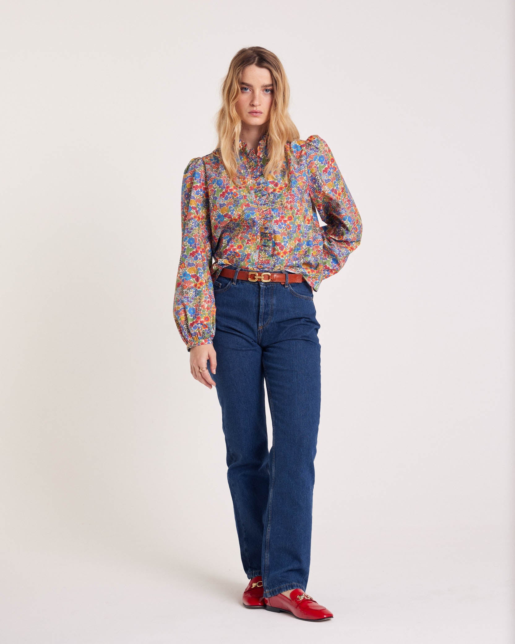 Jean Fauve bleu midi