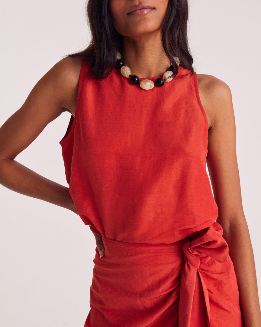 Collier Hailey perle