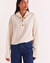 Pull Pauline écru
