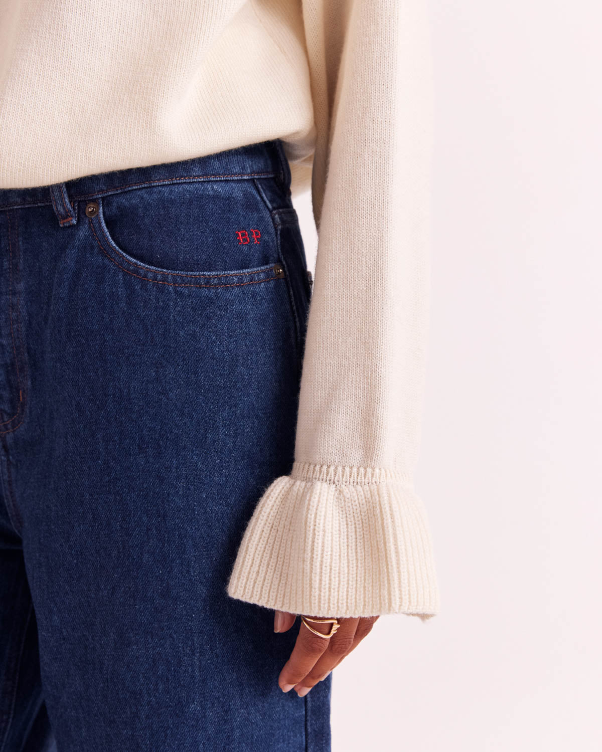 Pull Pauline écru