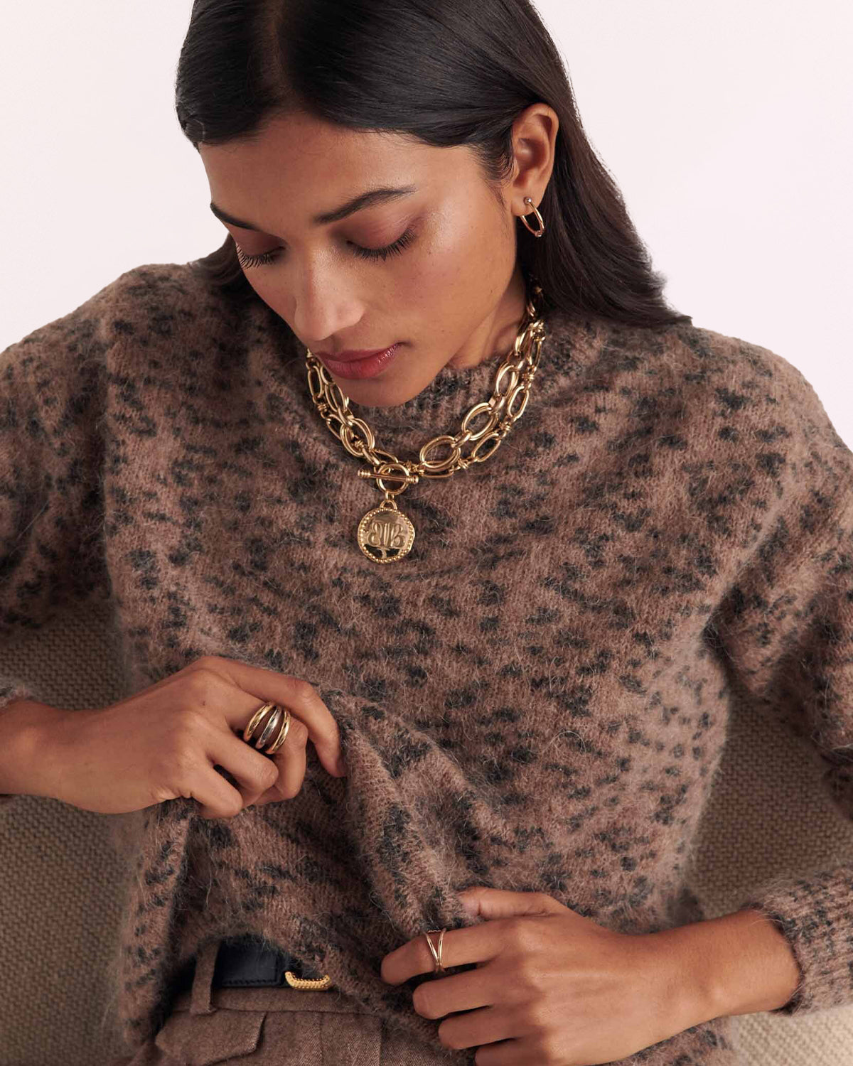 Pull Doudou guépard tacheté