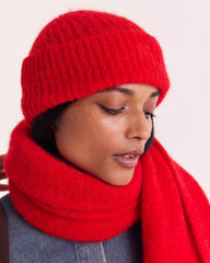 Bonnet Grégoire rouge vif