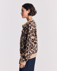 Cardigan Idole léopard