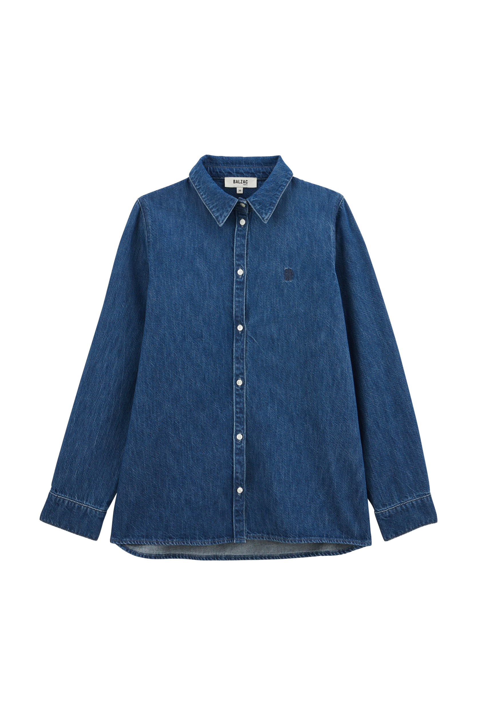 Chemise Liseron bleu outremer