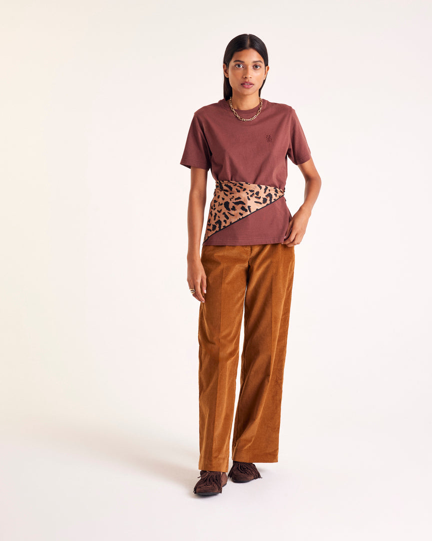 Pantalon Siméon velours camel