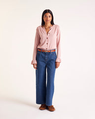 Cardigan Rosalie rose