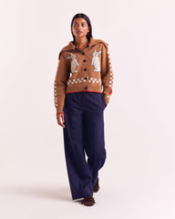 Pantalon Simeon bleu encre