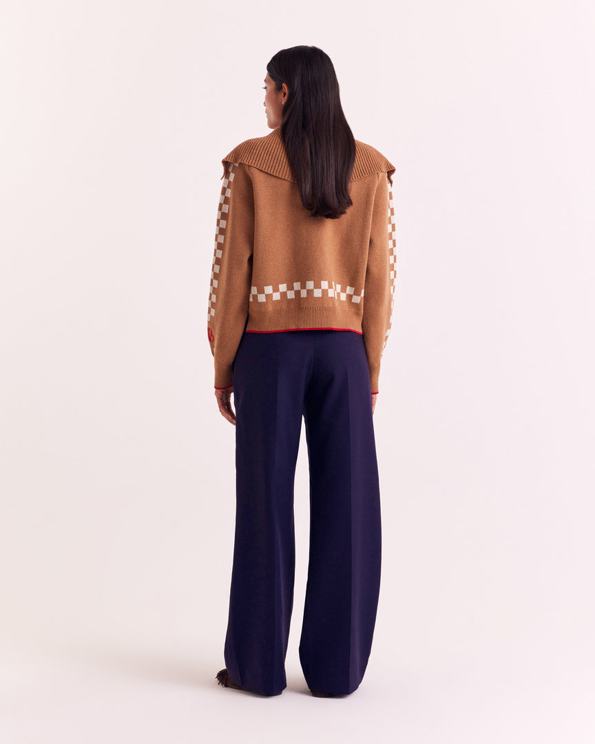 Pantalon Simeon bleu encre