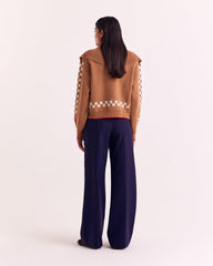 Pantalon Simeon bleu encre