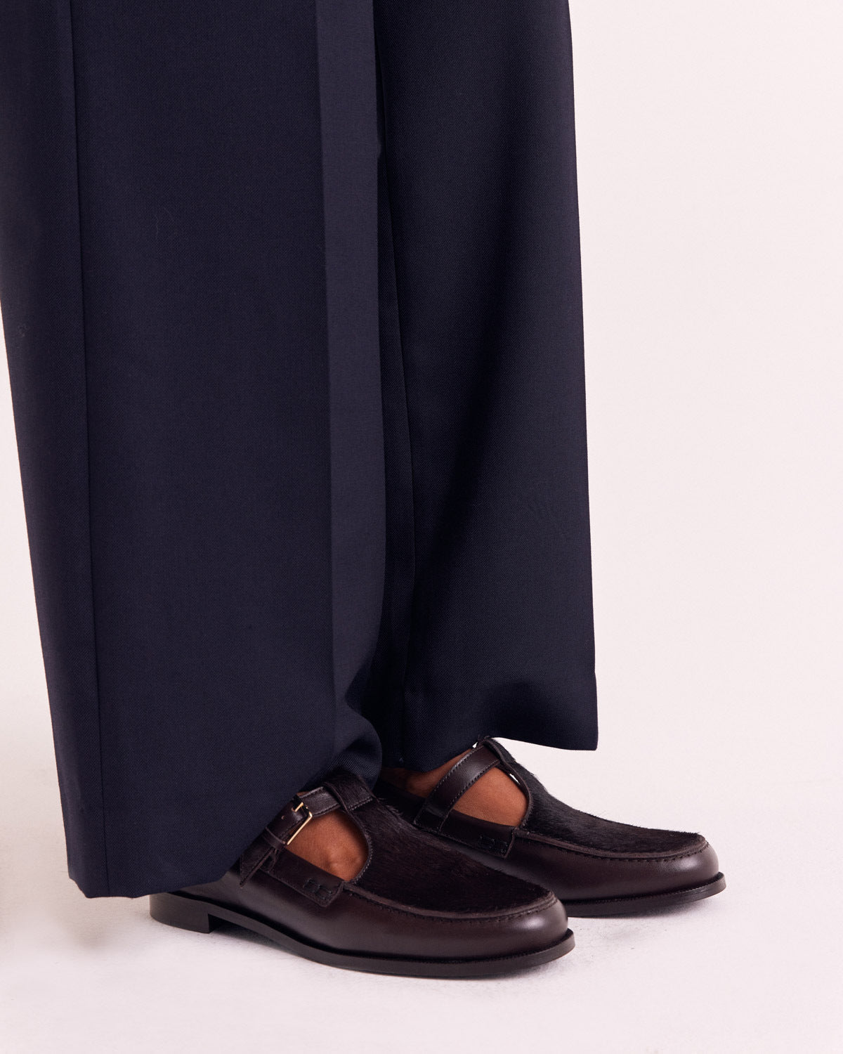 Mocassins Alban pony chocolat