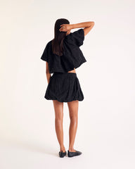 Blouse Isaure broderie noir