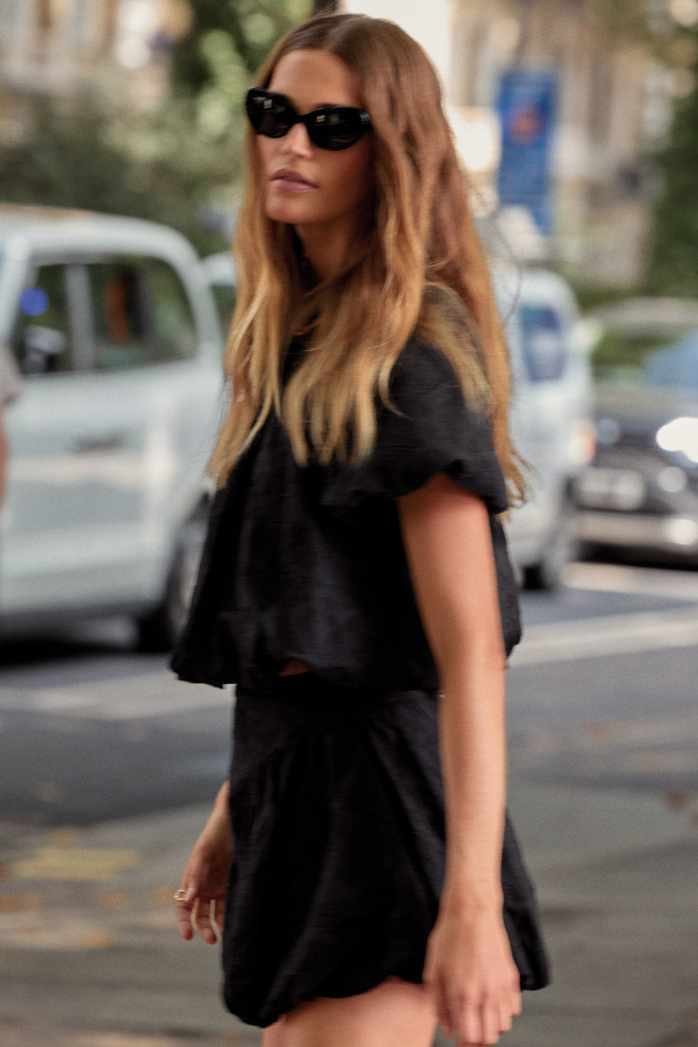 Blouse Isaure broderie noir