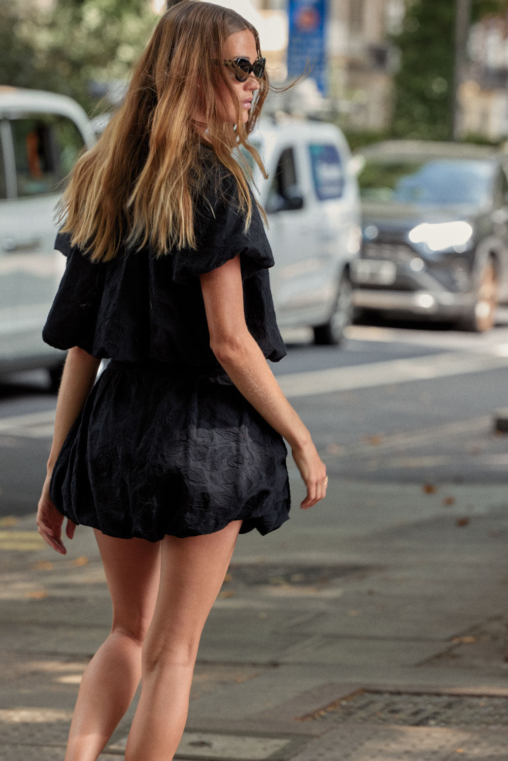 Blouse Isaure broderie noir