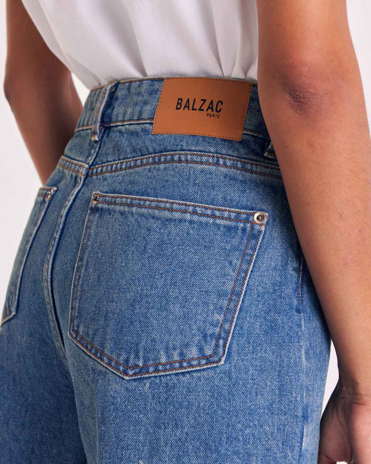 Jean Romeo bleu vintage