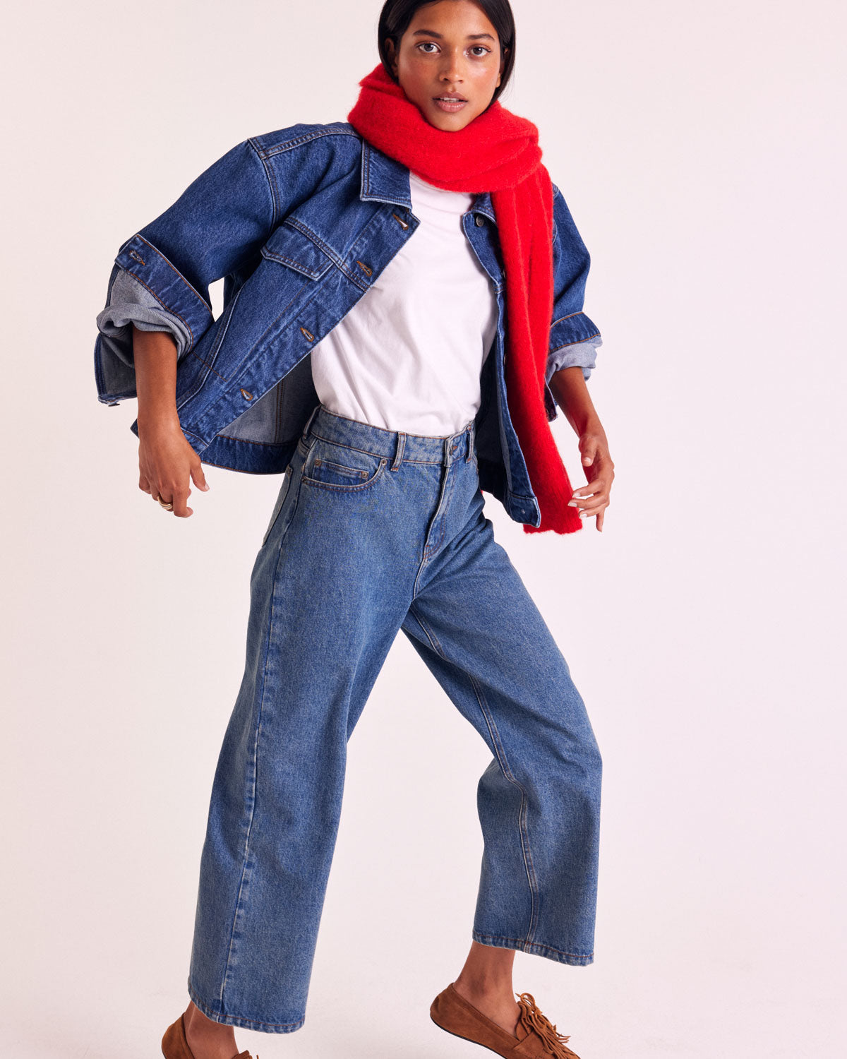 Jean Romeo bleu vintage