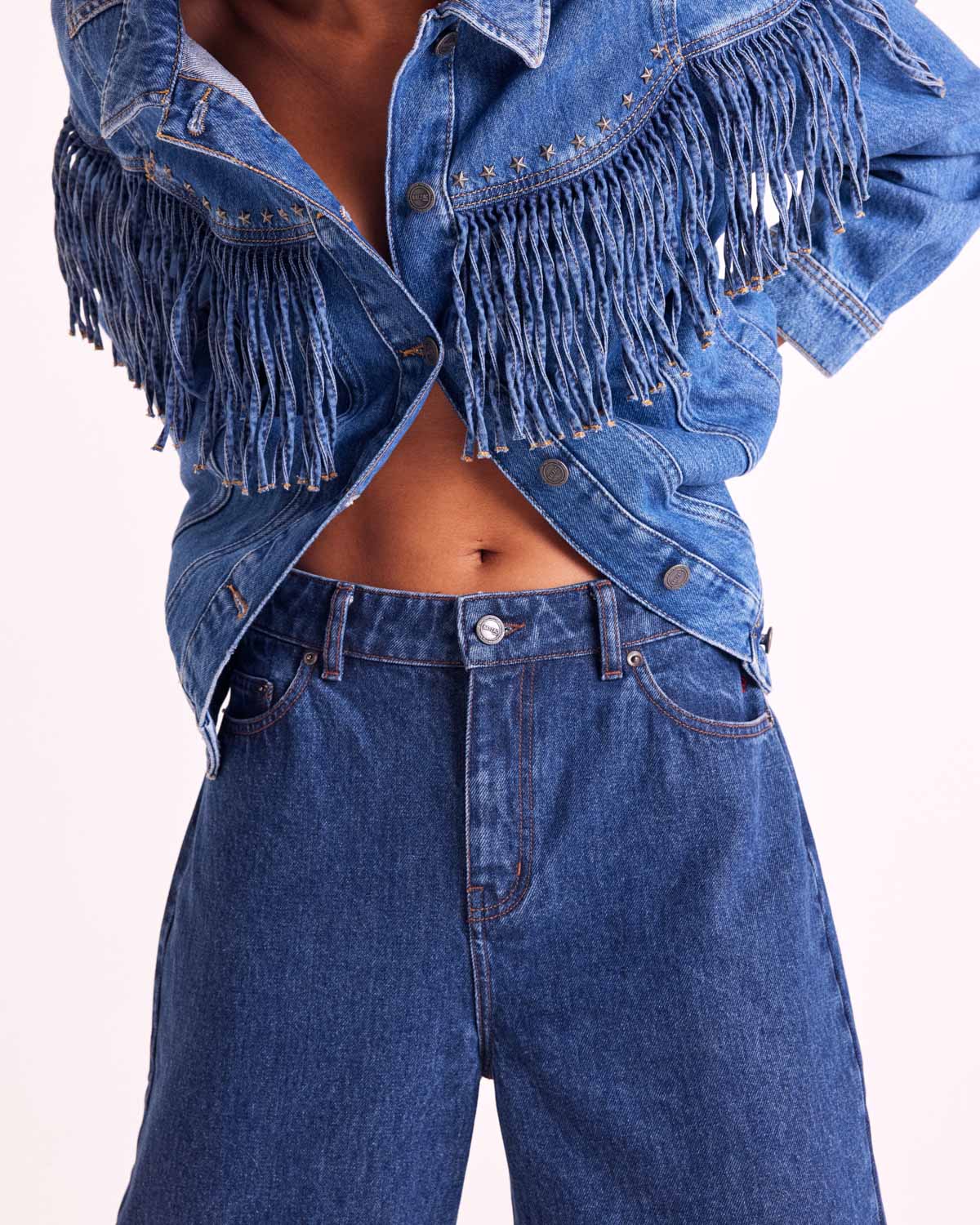 Jean Romeo bleu indigo