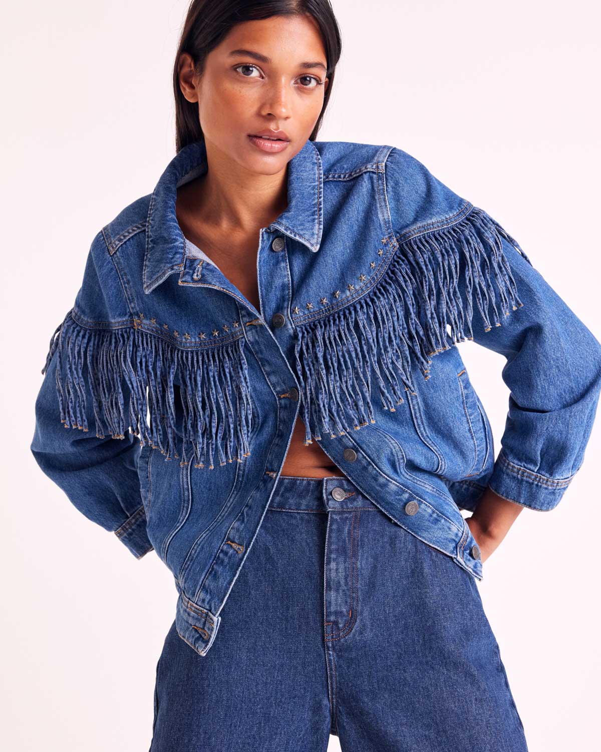 Jean Romeo bleu indigo