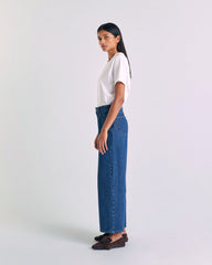 Jean Romeo bleu indigo