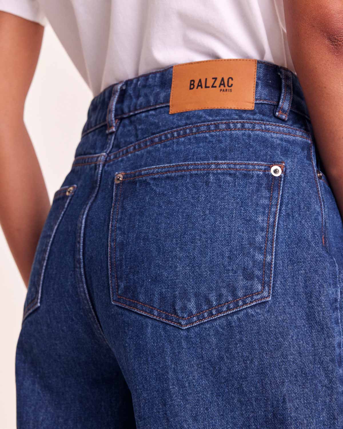 Jean Romeo bleu indigo