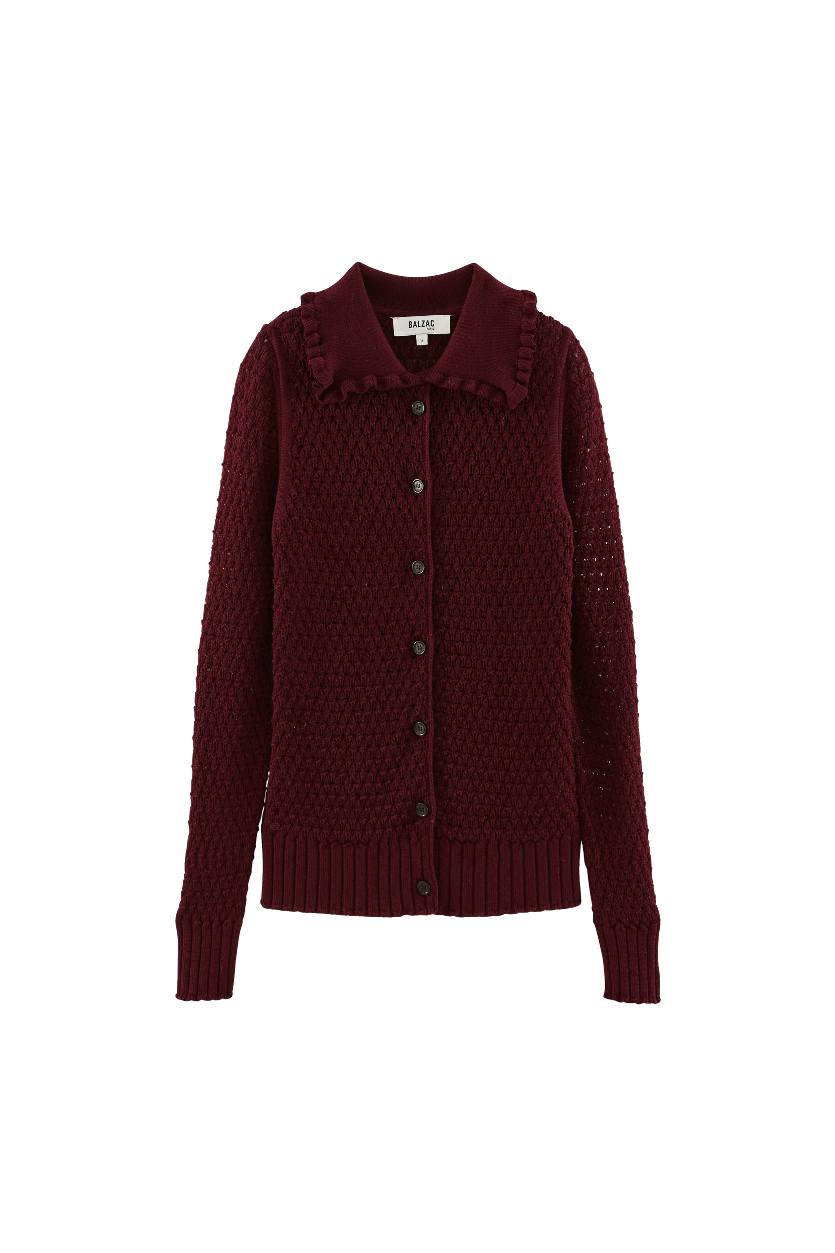 Cardigan Heloise bordeaux