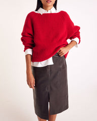 Pull Edgar rouge