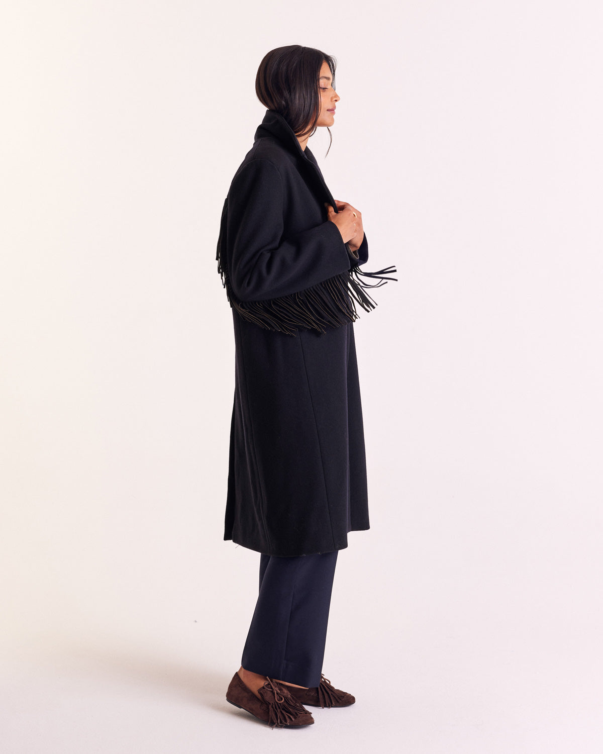 Manteau Marcella bleu marine