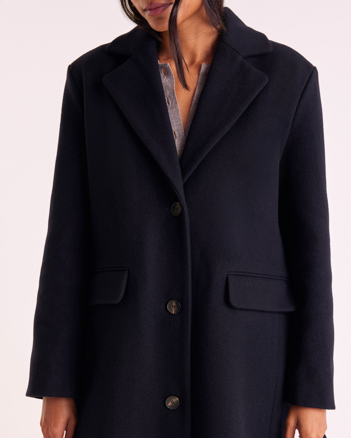 Manteau Marcella bleu marine