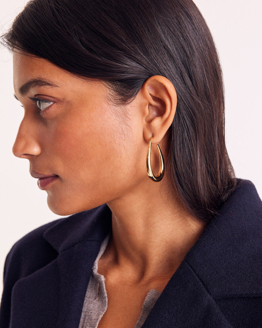 Boucles d'oreille Felicia doré