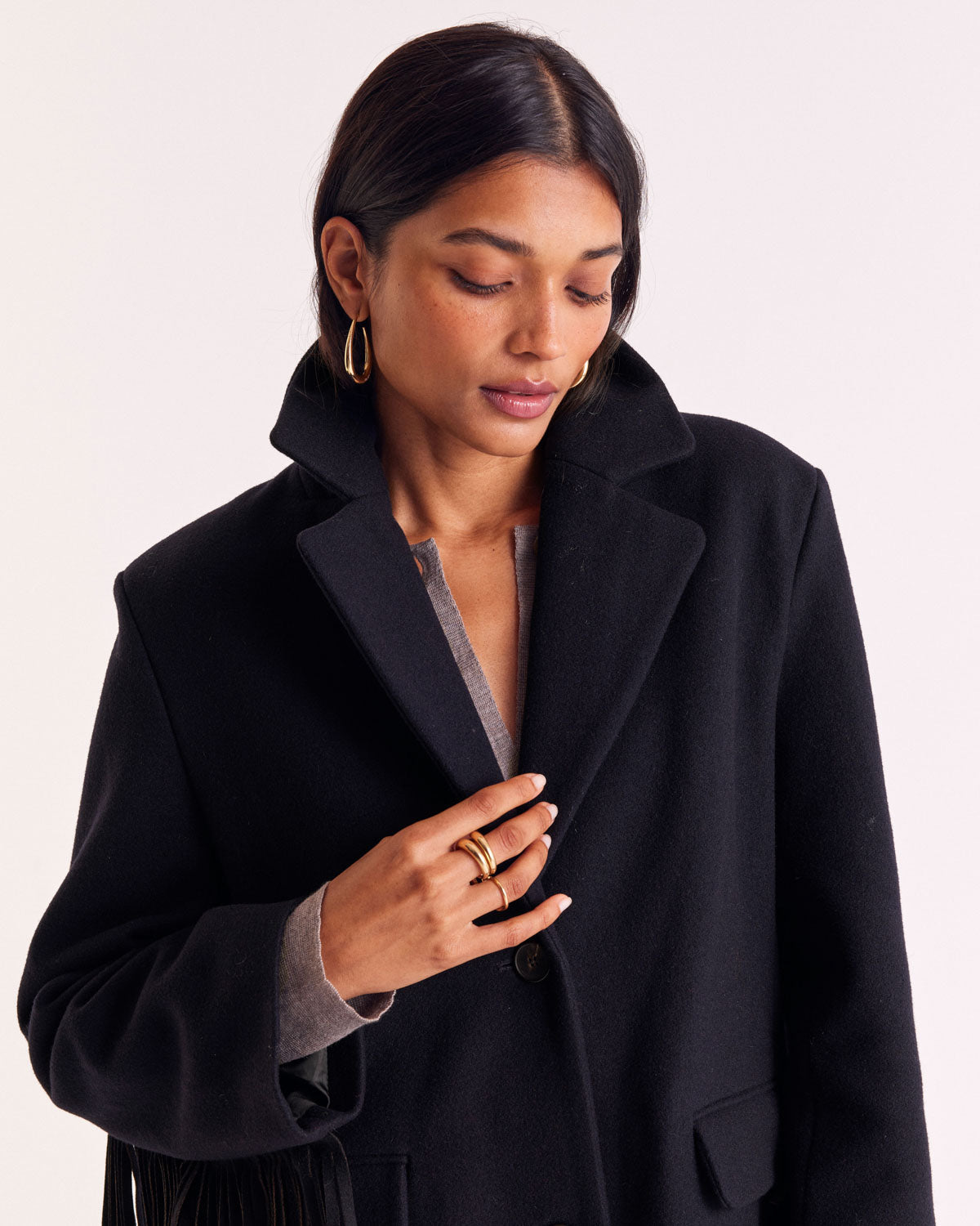 Manteau Marcella bleu marine