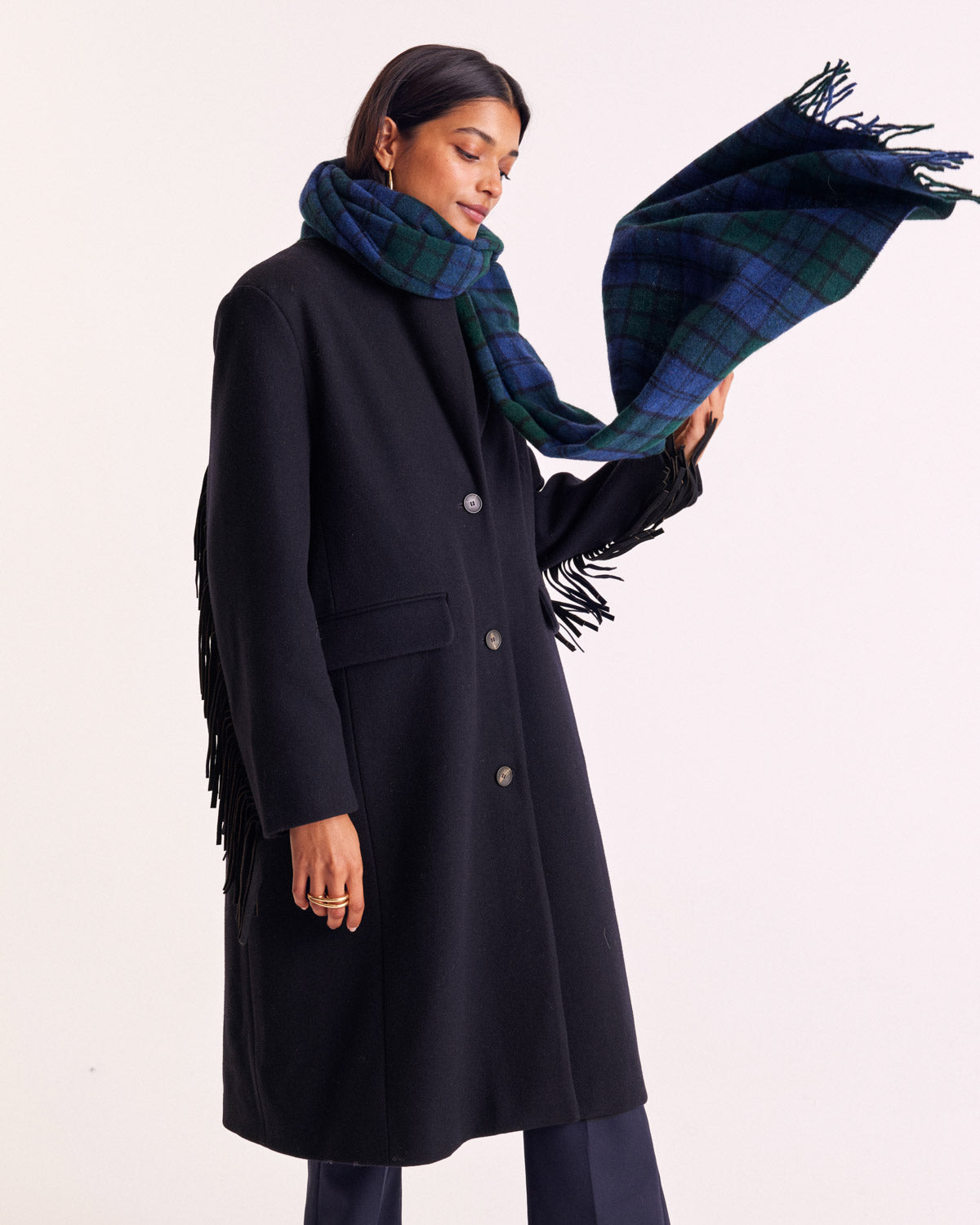 Manteau Marcella bleu marine
