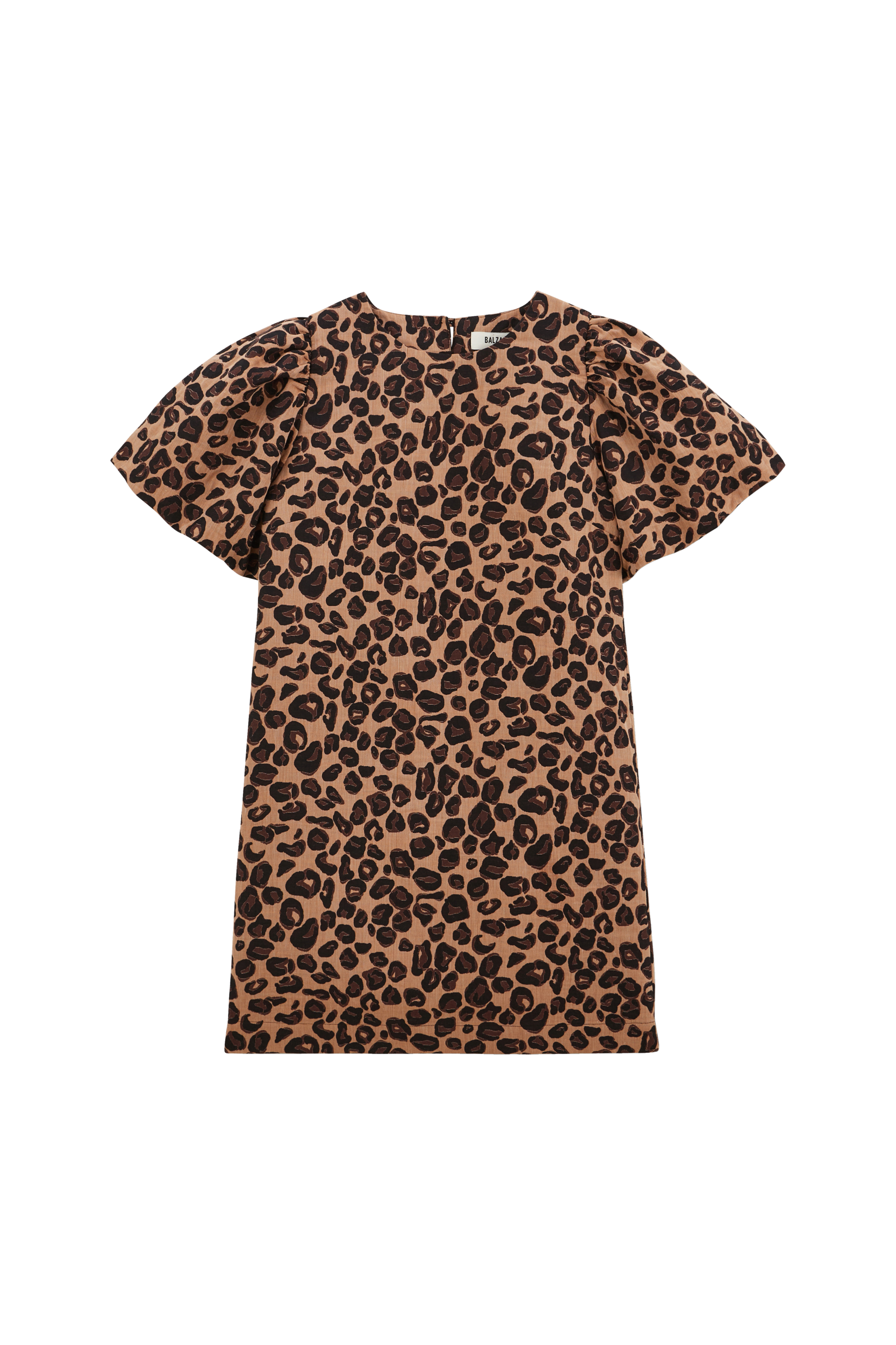 Robe Xoxo jacquard léopard