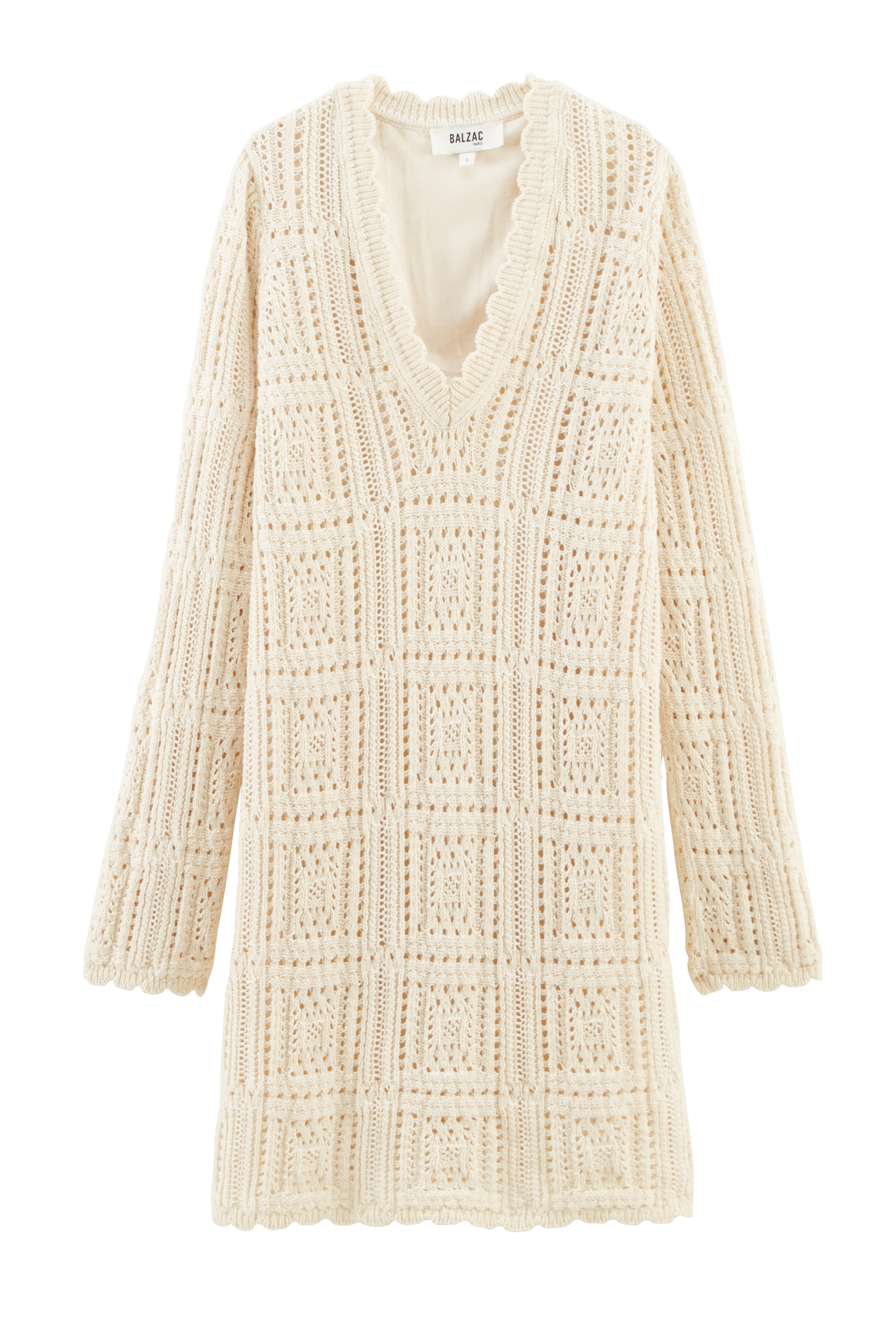 Robe Araceli écru