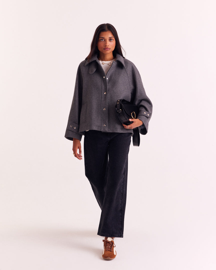 Manteau Beauny gris anthracite