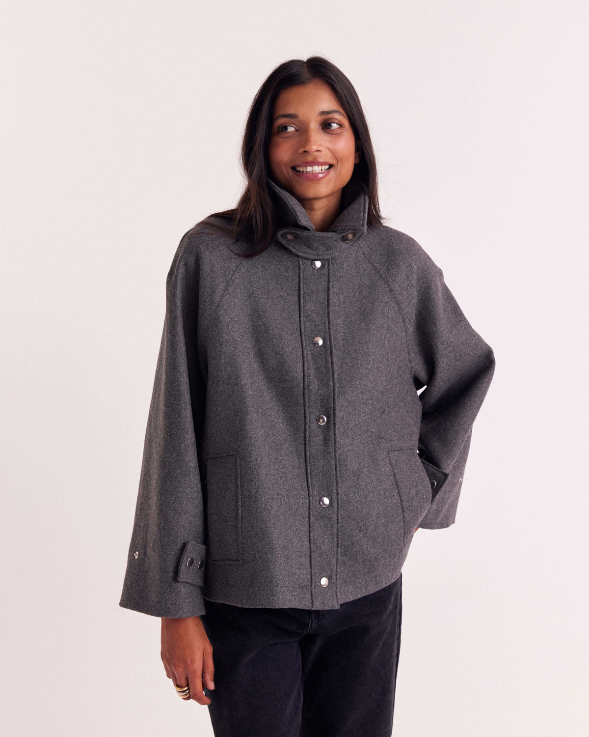 Manteau Beauny gris anthracite