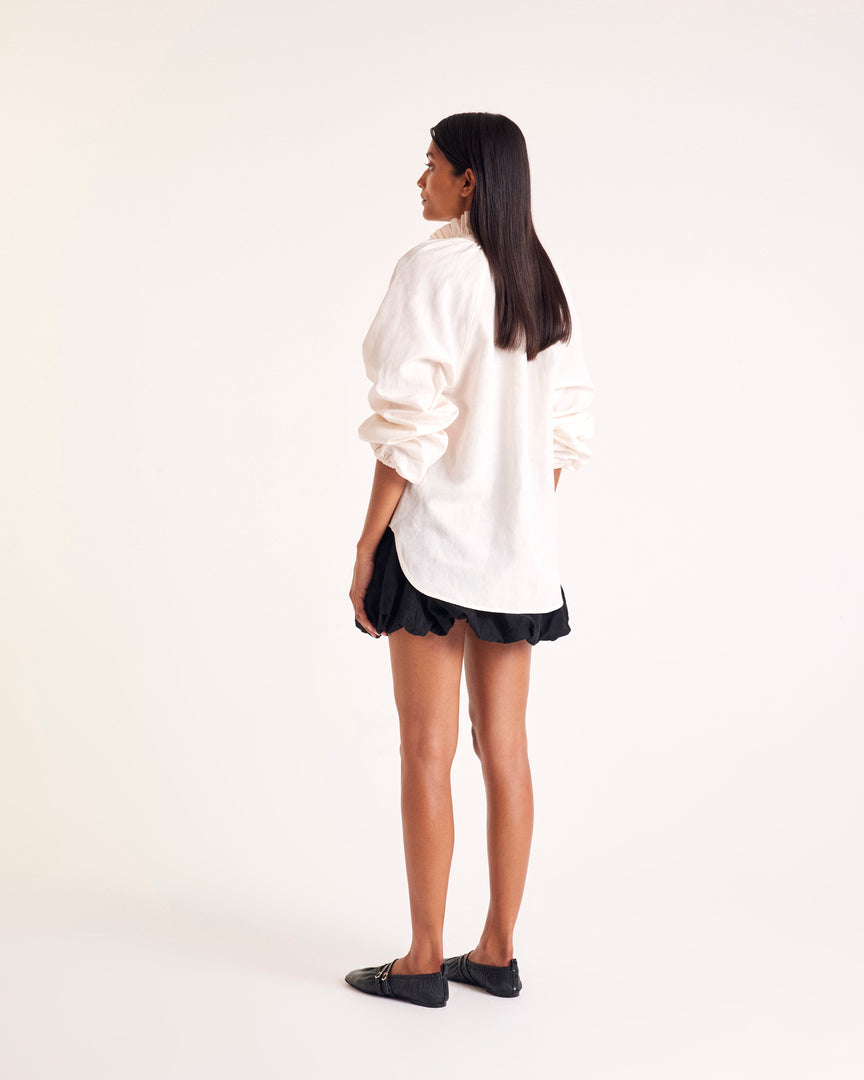 Chemise Camille pêche clair