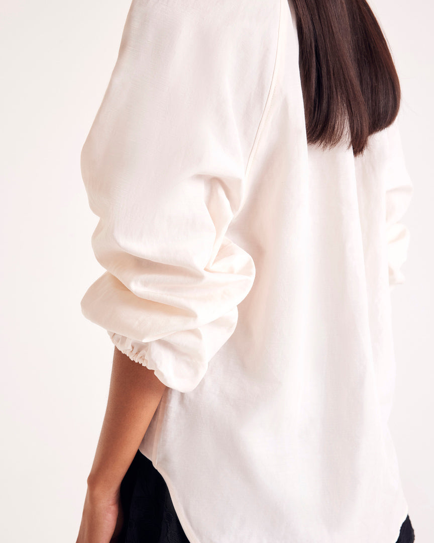 Chemise Camille pêche clair
